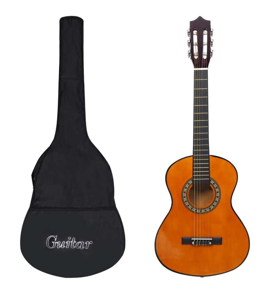 Guitare classique avec sac pour débutants et enfants 1/2 34"