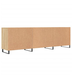 Meuble TV chêne sonoma 150x30x50 cm bois d'ingénierie