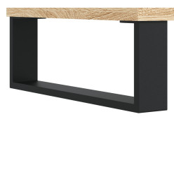 Meuble TV chêne sonoma 150x30x50 cm bois d'ingénierie