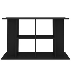 Support pour aquarium noir 100x40x60 cm bois d'ingénierie