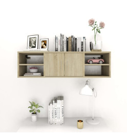 Étagère murale Chêne sonoma 102x30x29 cm Aggloméré