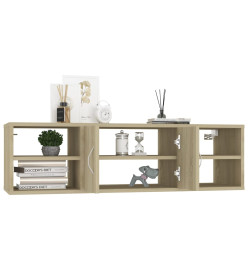 Étagère murale Chêne sonoma 102x30x29 cm Aggloméré