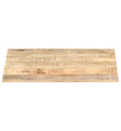 Dessus de table Bois de manguier solide 15-16 mm 90x70 cm