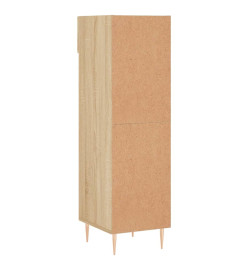 Armoire à chaussures chêne sonoma 30x35x105cm bois d'ingénierie