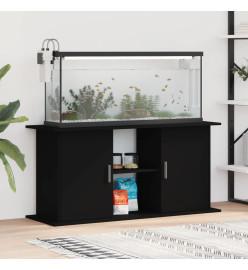 Support pour aquarium noir 121x41x58 cm bois d'ingénierie