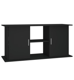 Support pour aquarium noir 121x41x58 cm bois d'ingénierie