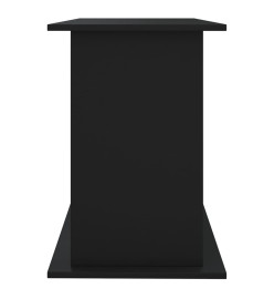 Support pour aquarium noir 121x41x58 cm bois d'ingénierie