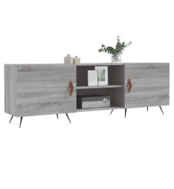 Meuble TV sonoma gris 150x30x50 cm bois d'ingénierie