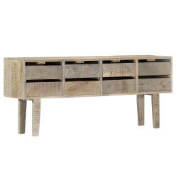 Buffet 140 x 30 x 60 cm Bois de manguier massif