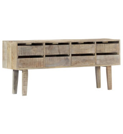 Buffet 140 x 30 x 60 cm Bois de manguier massif