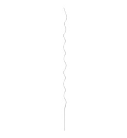 Supports de plantes en spirale 20 pcs Acier galvanisé 170 cm