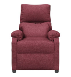 Fauteuil inclinable Rouge bordeaux Tissu