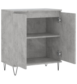 Buffet Gris béton 60x35x70 cm Bois d'ingénierie