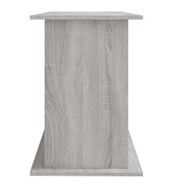 Support pour aquarium sonoma gris 121x41x58cm bois d'ingénierie