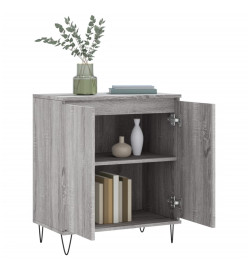 Buffet Sonoma gris 60x35x70 cm Bois d'ingénierie