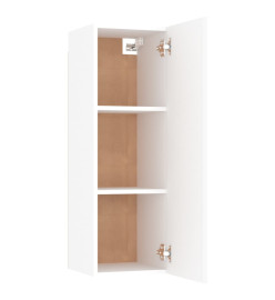 Ensemble de meubles TV 8 pcs Blanc Bois d'ingénierie