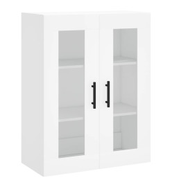 Armoire murale blanc 69,5x34x90 cm