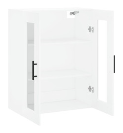 Armoire murale blanc 69,5x34x90 cm