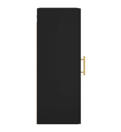 Armoire murale noir 34,5x34x90 cm