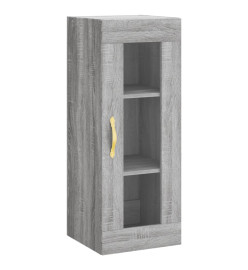 Armoire murale sonoma gris 34,5x34x90 cm