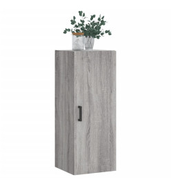 Armoire murale sonoma gris 34,5x34x90 cm