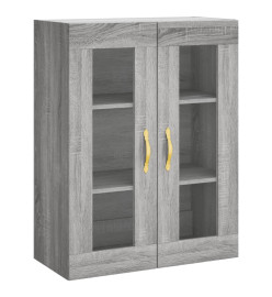 Armoire murale sonoma gris 69,5x34x90 cm