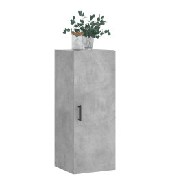 Armoire murale gris béton 34,5x34x90 cm