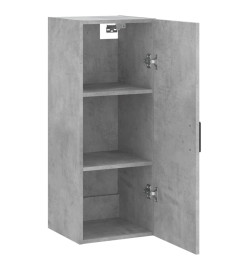 Armoire murale gris béton 34,5x34x90 cm