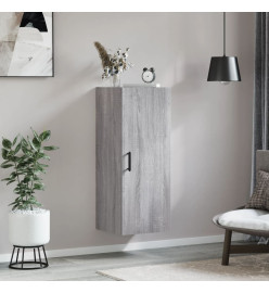 Armoire murale sonoma gris 34,5x34x90 cm