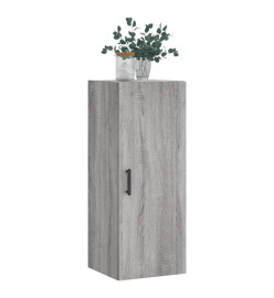 Armoire murale sonoma gris 34,5x34x90 cm