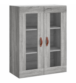 Armoire murale sonoma gris 69,5x34x90 cm