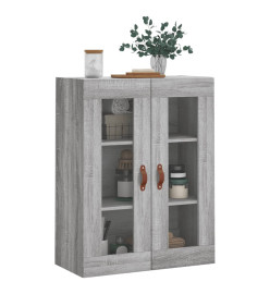 Armoire murale sonoma gris 69,5x34x90 cm