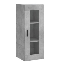 Armoire murale gris béton 34,5x34x90 cm