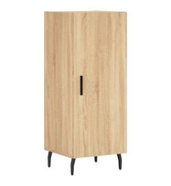 Buffet haut Chêne sonoma 34,5x34x180 cm Bois d'ingénierie