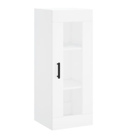 Armoire murale blanc 34,5x34x90 cm