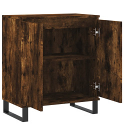 Buffet Chêne fumé 60x35x70 cm Bois d'ingénierie