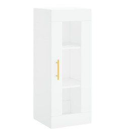 Armoire murale blanc 34,5x34x90 cm