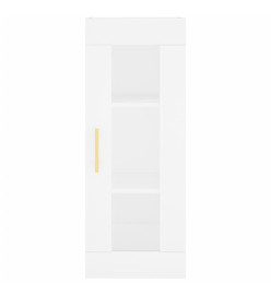 Armoire murale blanc 34,5x34x90 cm