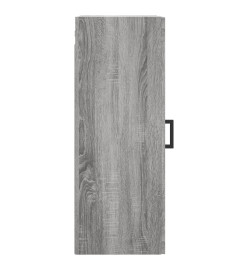 Armoire murale sonoma gris 34,5x34x90 cm