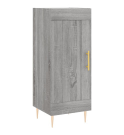 Buffet haut Sonoma gris 34,5x34x180 cm Bois d'ingénierie