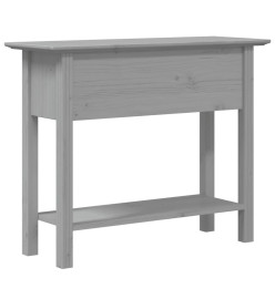 Table console BODO gris 90x34,5x73 cm bois de pin massif