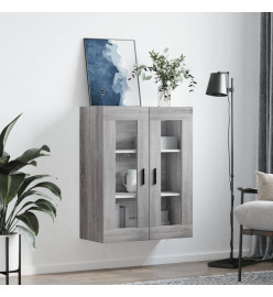 Armoire murale sonoma gris 69,5x34x90 cm