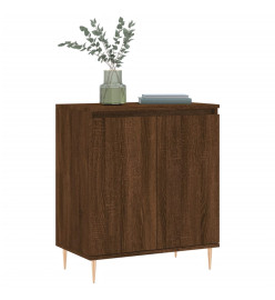 Buffet Chêne marron 60x35x70 cm Bois d'ingénierie