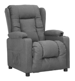 Fauteuil Gris clair Tissu