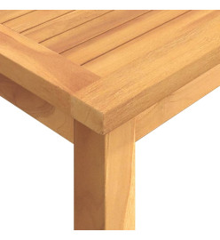 Ensemble à dîner de jardin 7 pcs Bois de teck solide