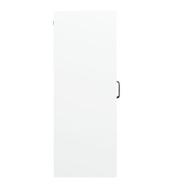 Armoire murale suspendue Blanc brillant 69,5x34x90 cm