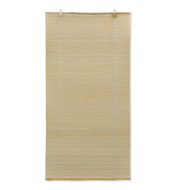 Store roulant en bambou 80x220 cm Naturel