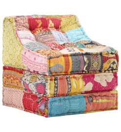 Pouf modulaire Patchwork Tissu