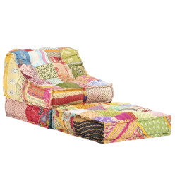 Pouf modulaire Patchwork Tissu