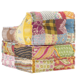 Pouf modulaire Patchwork Tissu